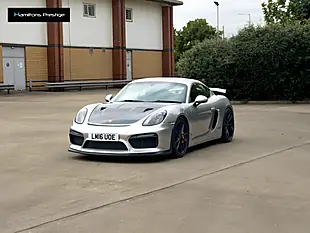 Used 2016 Porsche Cayman GT4 Silver - Interior and Exterior details 9