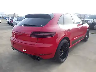 Used 2016 Porsche Macan Gts Red - Interior and Exterior details 2