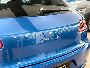 Used 2016 Porsche Macan S Blue - Interior and Exterior details 8