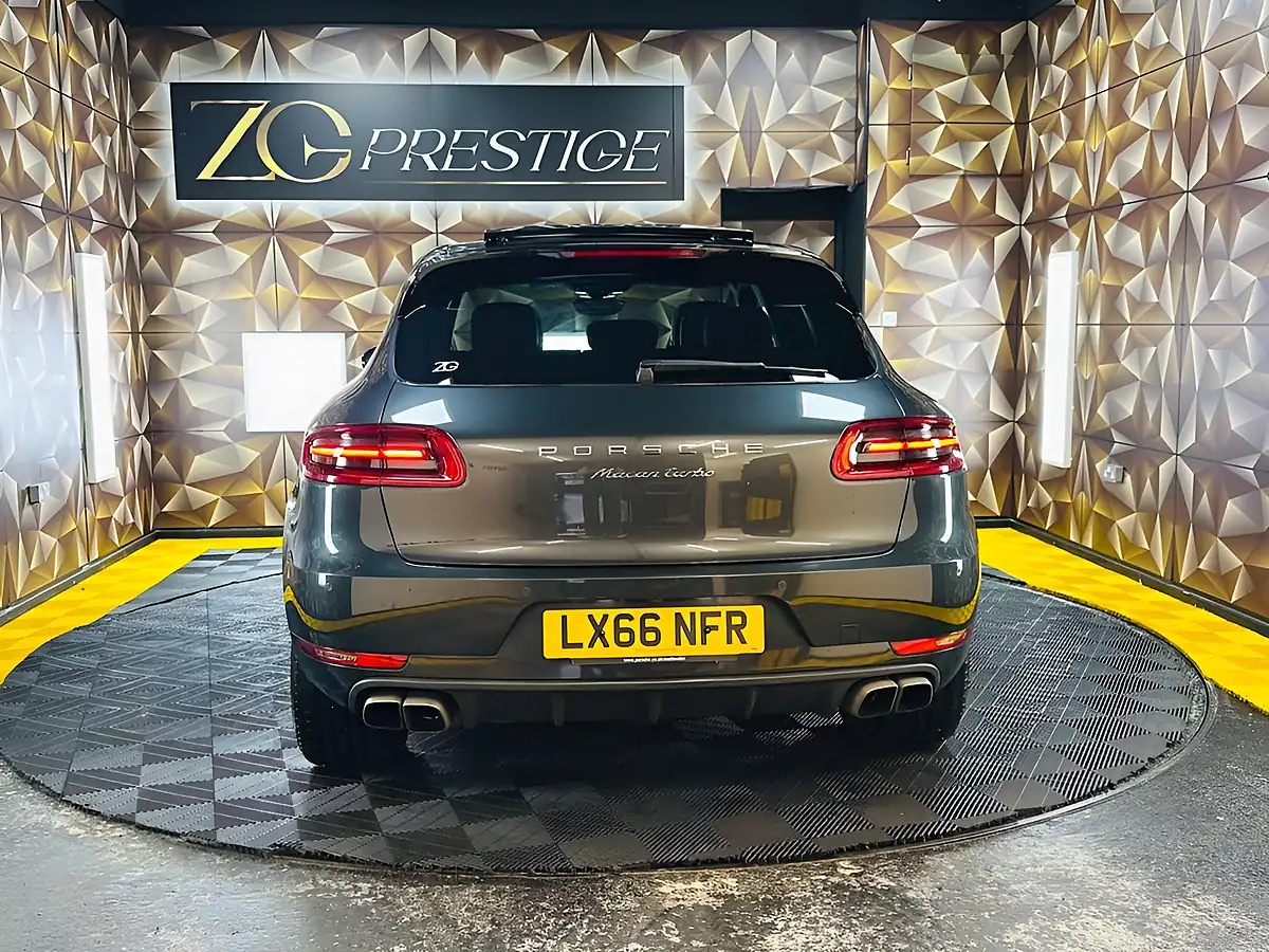 Used 2016 Porsche Macan Turbo Grey - Interior and Exterior details 5