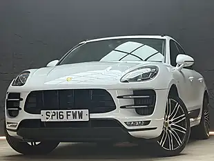 Used 2016 Porsche Macan Turbo White - Interior and Exterior details 2