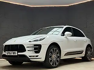 Used 2016 Porsche Macan Turbo White - Interior and Exterior details 4