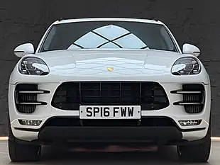 Used 2016 Porsche Macan Turbo White - Interior and Exterior details 6