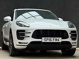 Used 2016 Porsche Macan Turbo White - Interior and Exterior details 7