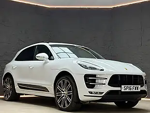 Used 2016 Porsche Macan Turbo White - Interior and Exterior details 8