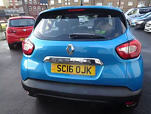 Used 2016 Renault Captur Dynamique Nav Blue - Interior and Exterior details 7