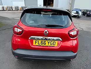 Used 2016 Renault Captur Dynamique Nav Red - Interior and Exterior details 13