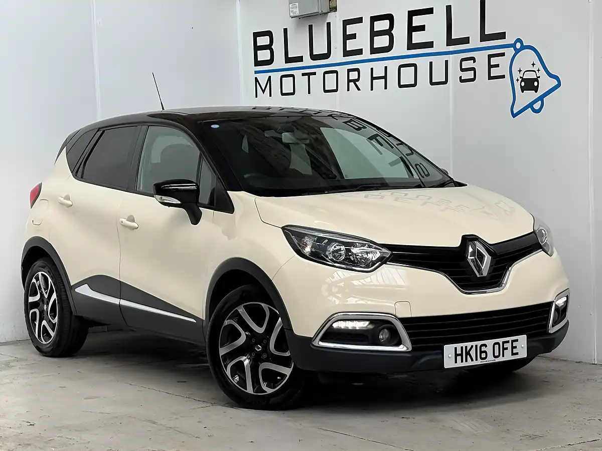Used 2016 Renault Captur Dynamique S Nav White - Front View