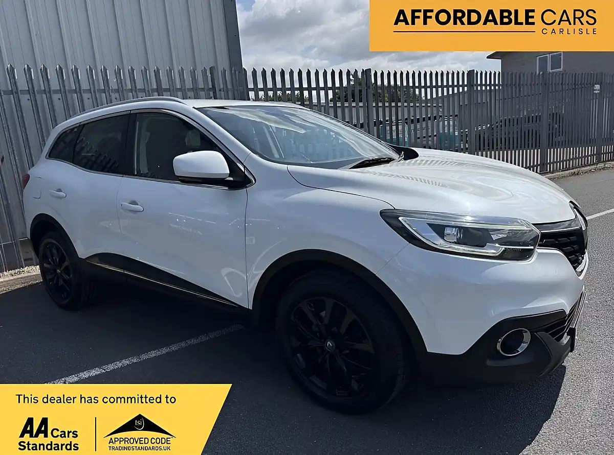 Used 2016 Renault Kadjar Dynamique Nav White - Front View