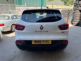 Used 2016 Renault Kadjar Dynamique Nav White - Interior and Exterior details 6