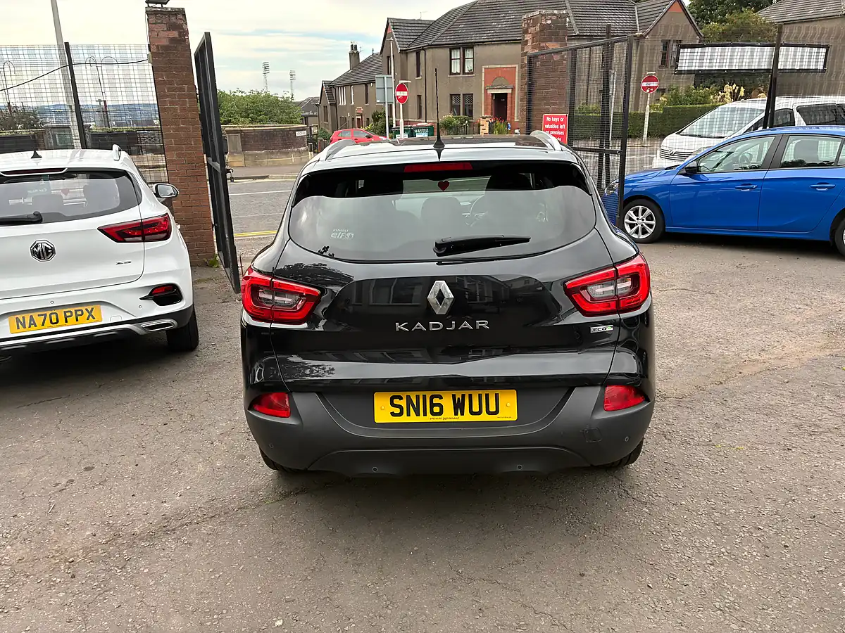 Used 2016 Renault Kadjar Dynamique S Nav Black - Interior and Exterior details 5