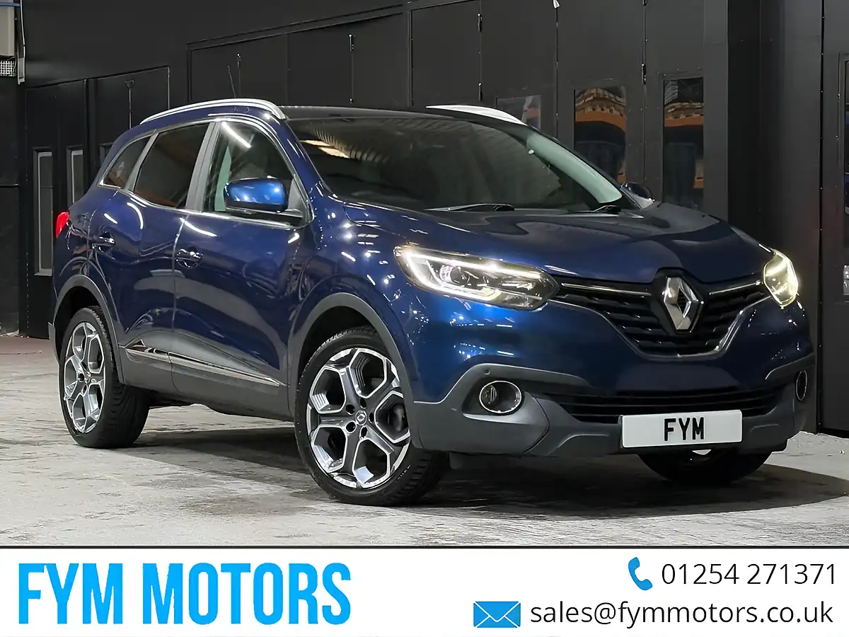 Used 2016 Renault Kadjar Dynamique S Nav Blue - Front View