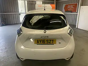 Used 2016 Renault Zoe Dynamique Nav White - Interior and Exterior details 6