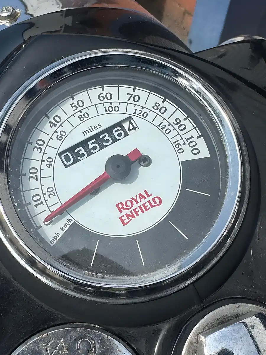 Used 2016 Royal Enfield Bullet Classic Blue - Interior and Exterior details 15