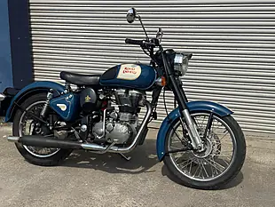 Used 2016 Royal Enfield Bullet Classic Blue - Interior and Exterior details 3