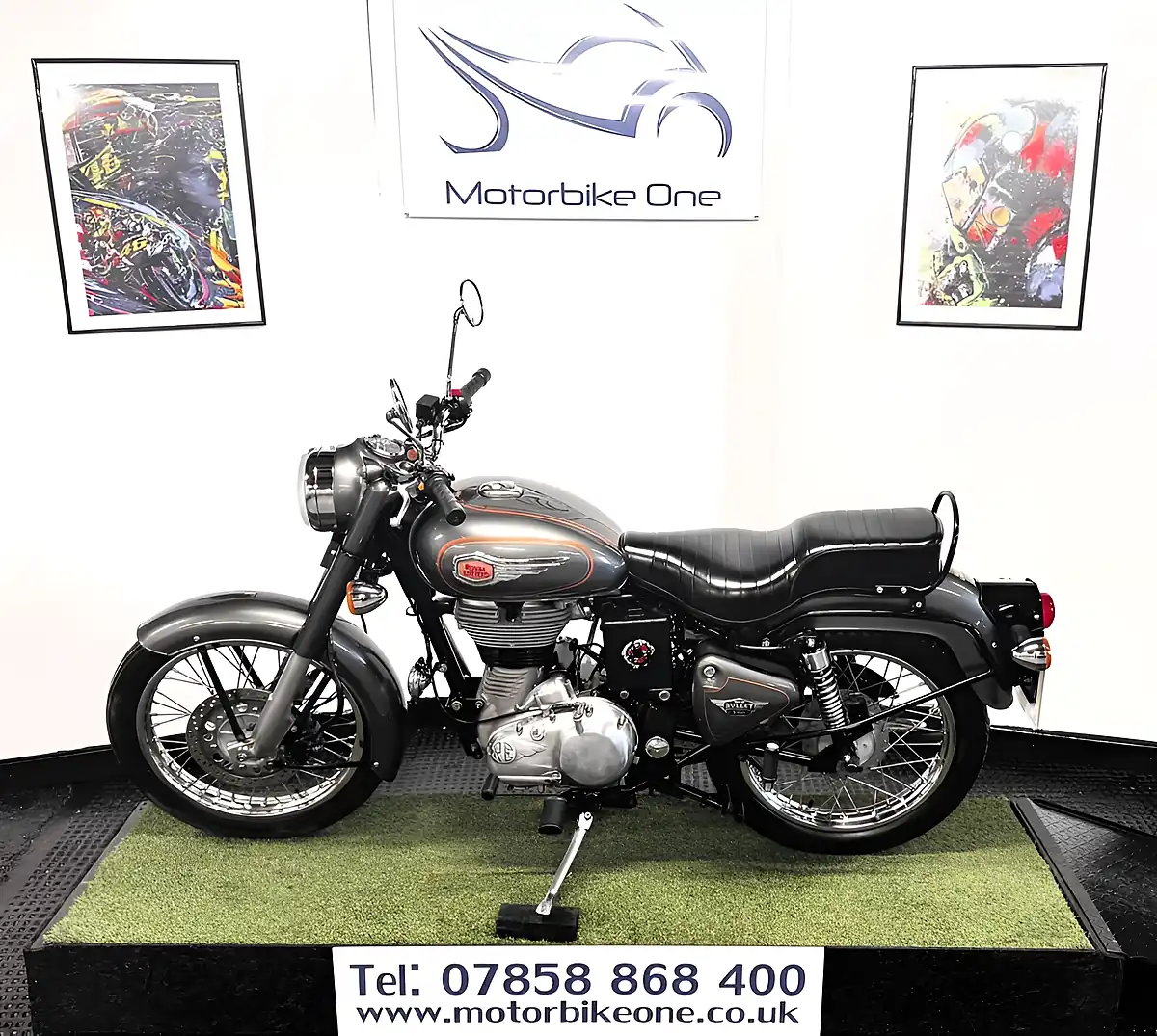 Used 2016 Royal Enfield Bullet Roadster/Retro Grey - Interior and Exterior details 20