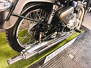 Used 2016 Royal Enfield Bullet Roadster/Retro Grey - Interior and Exterior details 3