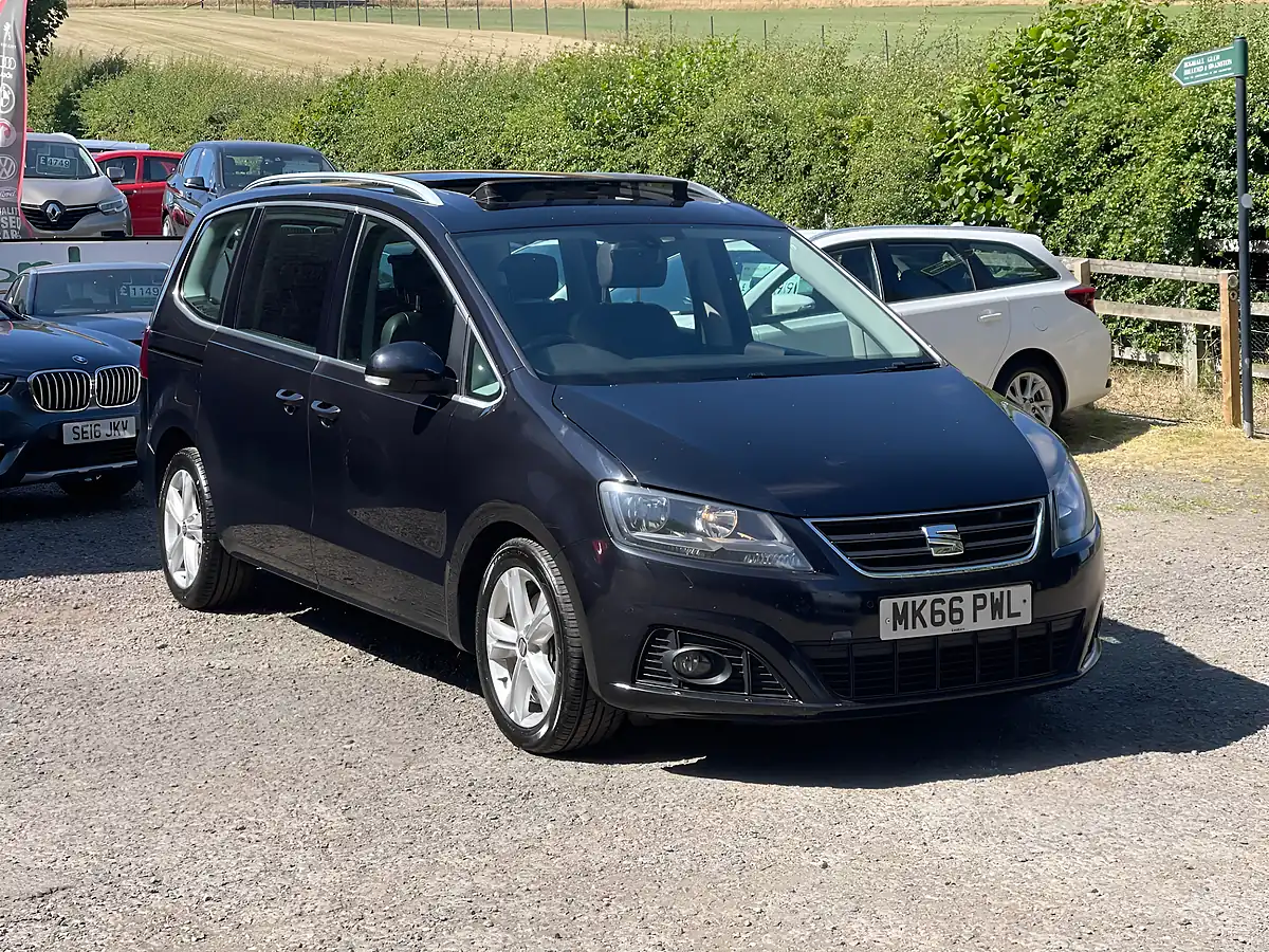 Used 2016 SEAT Alhambra Se Lux Black - Front View