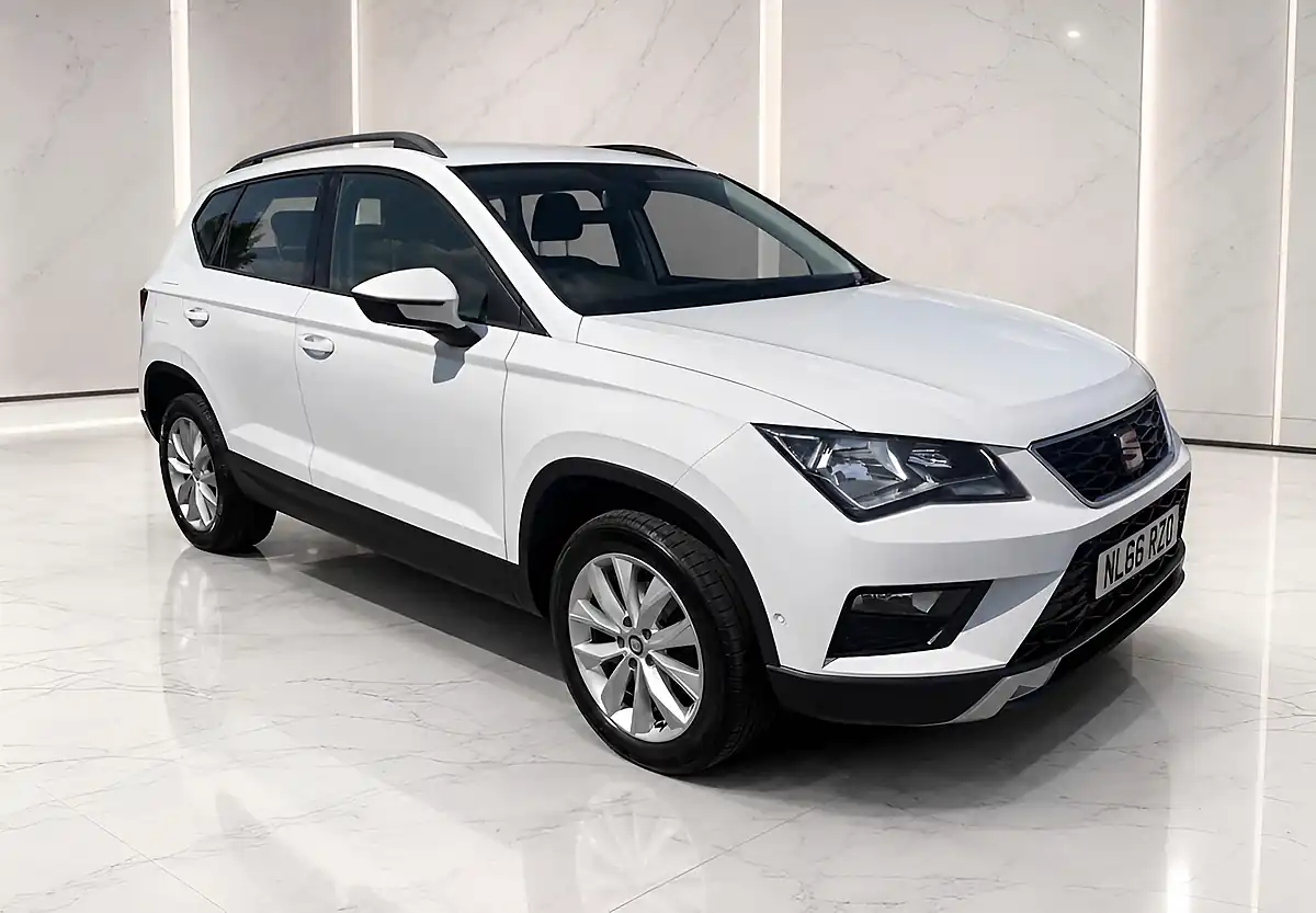 Used 2016 SEAT Ateca Se White - Front View