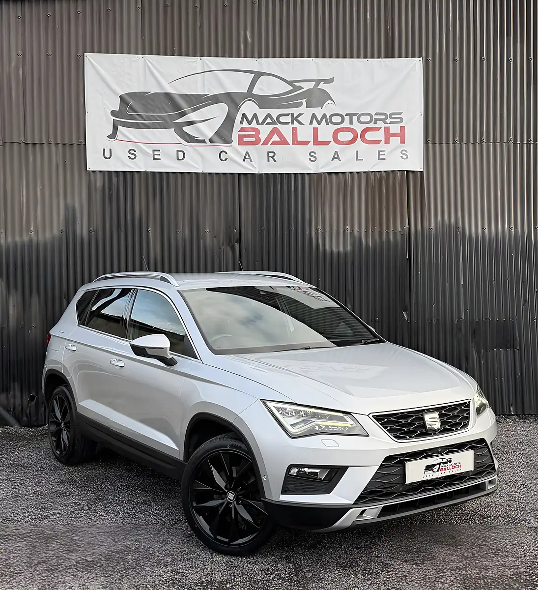 Used 2016 SEAT Ateca Xcellence Silver - Front View