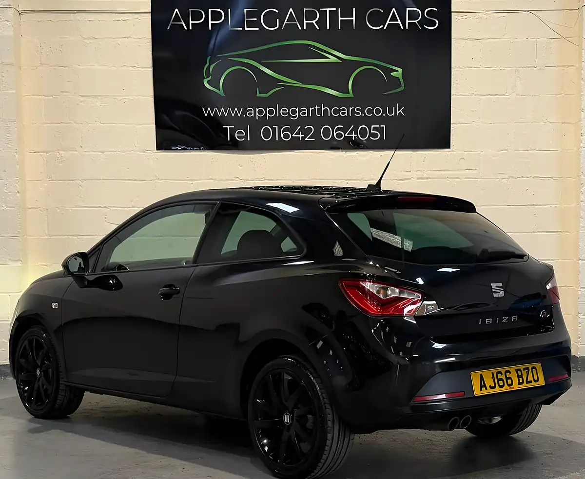 Used 2016 SEAT Ibiza Fr Sport Coupe Black - Interior and Exterior details 5