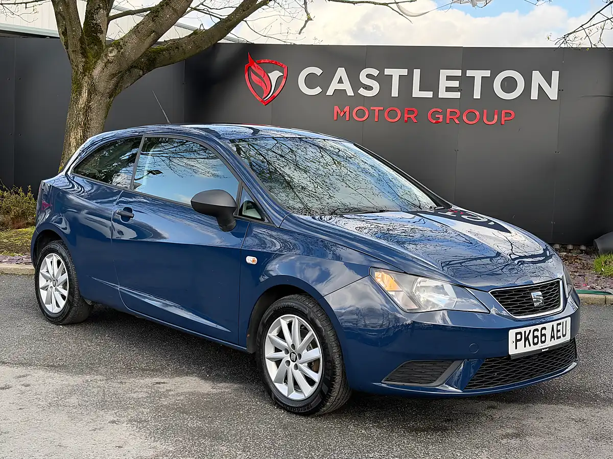 Used 2016 SEAT Ibiza Sol Sport Coupe Blue - Interior and Exterior details 5