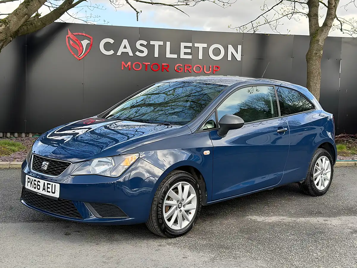 Used 2016 SEAT Ibiza Sol Sport Coupe Blue - Interior and Exterior details 6