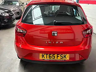 Used 2016 SEAT Ibiza Vista Red - Interior and Exterior details 5