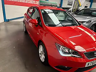 Used 2016 SEAT Ibiza Vista Red - Interior and Exterior details 9