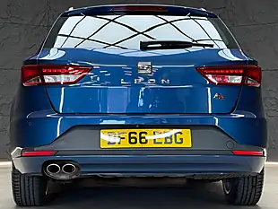 Used 2016 SEAT Leon Fr Sport Tourer Mediterranean Blue - Interior and Exterior details 14