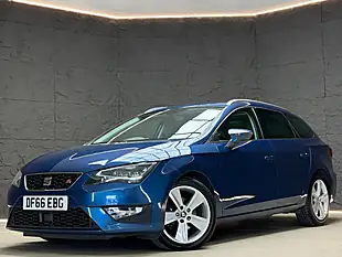 Used 2016 SEAT Leon Fr Sport Tourer Mediterranean Blue - Interior and Exterior details 4