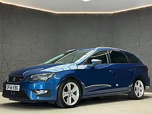 Used 2016 SEAT Leon Fr Sport Tourer Mediterranean Blue - Interior and Exterior details 5