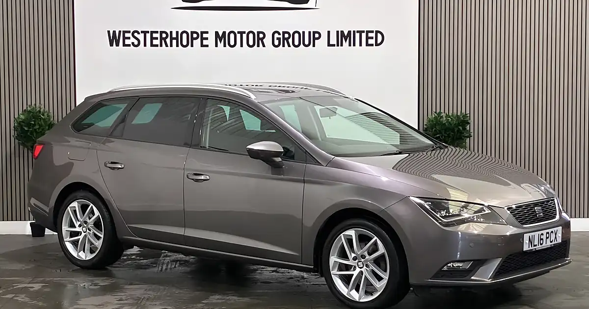 Used 2016 SEAT Leon Se Sport Tourer Grey - Front View
