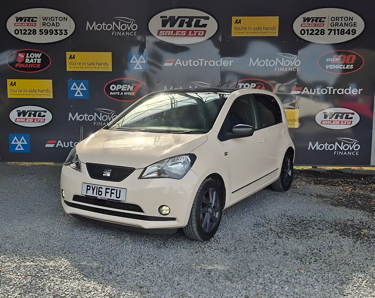 Used 2016 SEAT Mii By Mango Beige - Front View