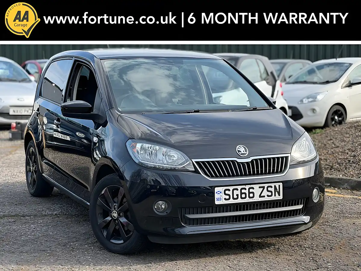 Used 2016 Skoda Citigo Colour Edition Black - Front View
