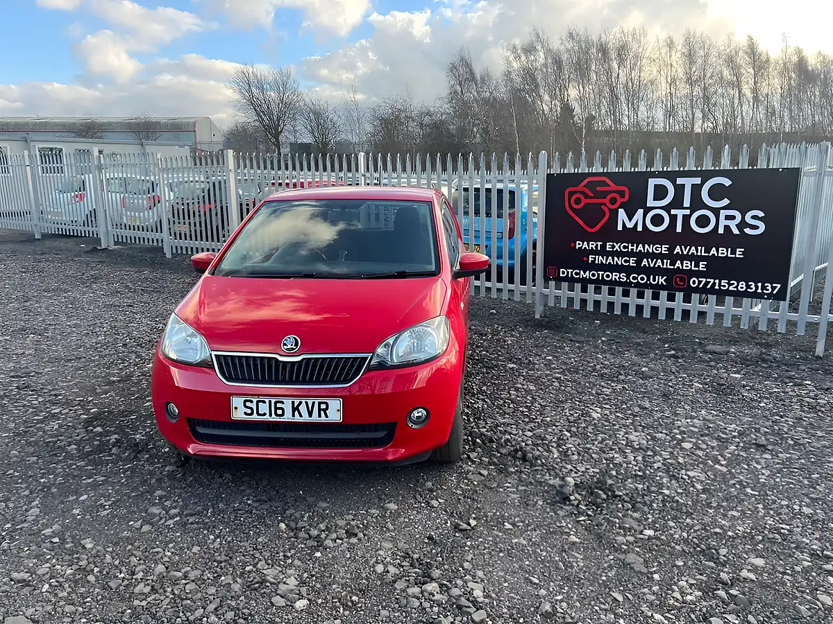 Used 2016 Skoda Citigo Colour Edition Red - Front View