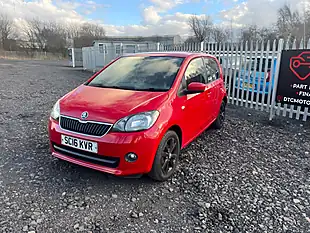 Used 2016 Skoda Citigo Colour Edition Red - Interior and Exterior details 2