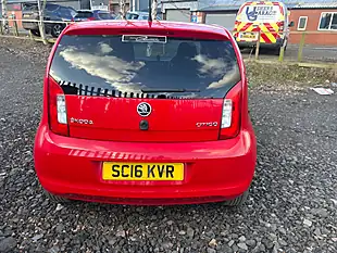 Used 2016 Skoda Citigo Colour Edition Red - Interior and Exterior details 4