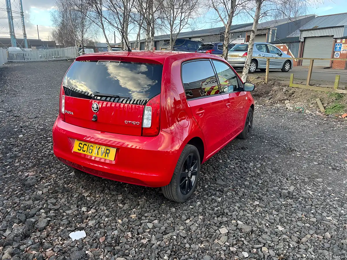Used 2016 Skoda Citigo Colour Edition Red - Interior and Exterior details 5