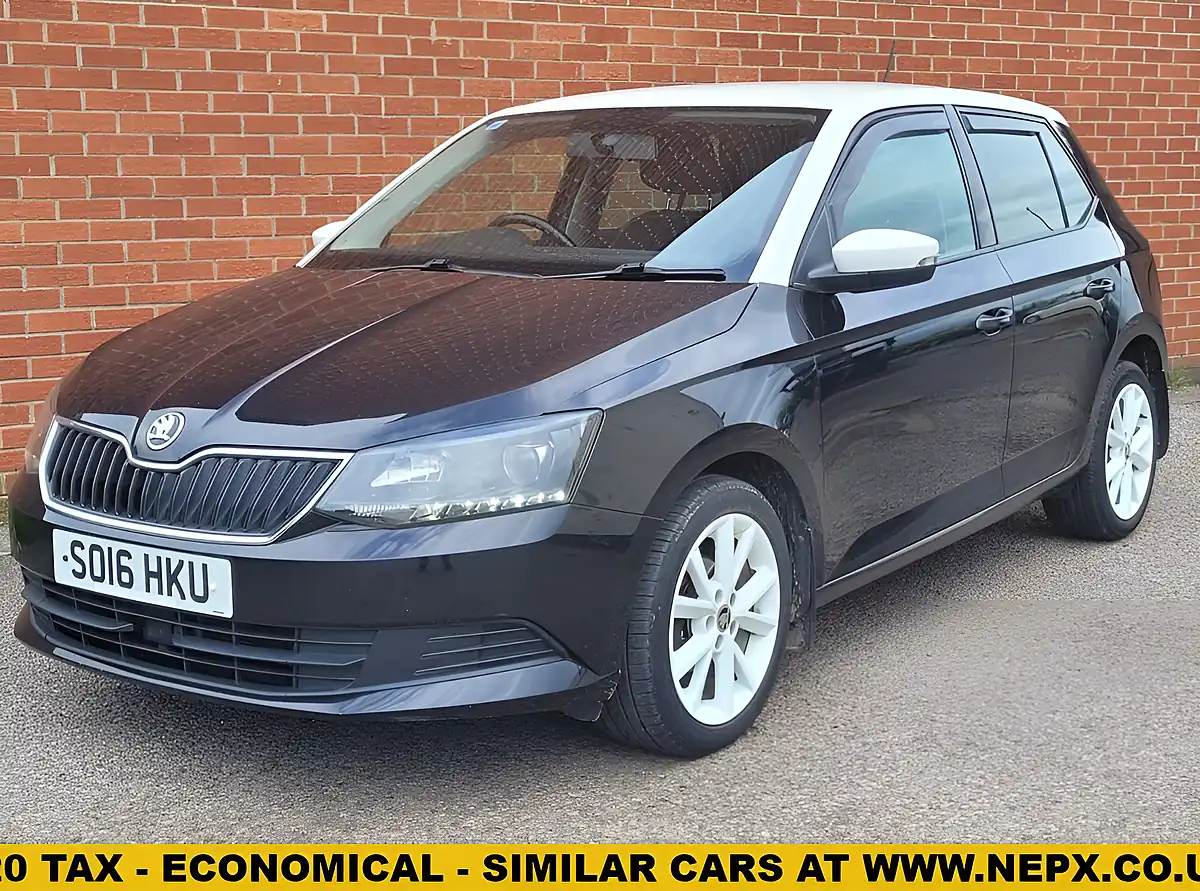 Used 2016 Skoda Fabia Colour Edition Black - Front View
