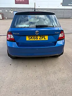 Used 2016 Skoda Fabia Colour Edition Blue - Interior and Exterior details 4