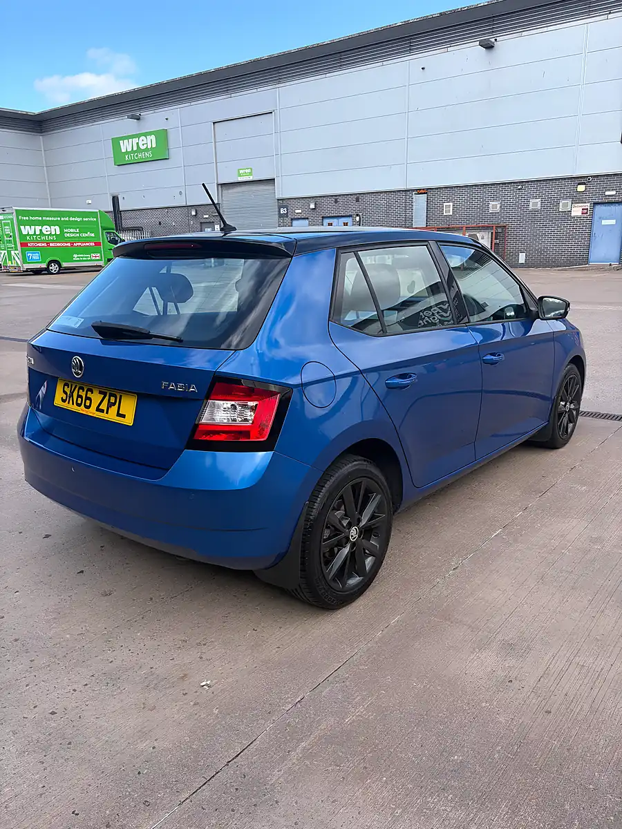 Used 2016 Skoda Fabia Colour Edition Blue - Interior and Exterior details 5