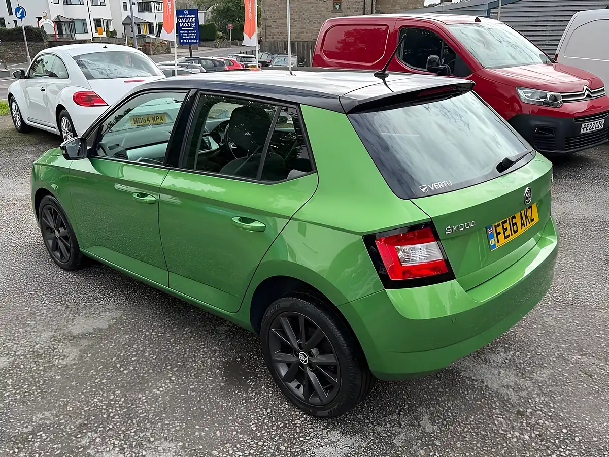 Used 2016 Skoda Fabia Colour Edition Green - Interior and Exterior details 13