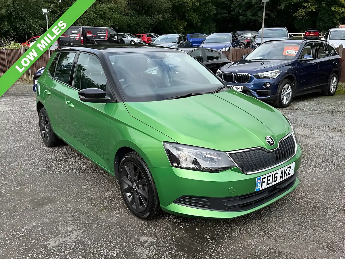 Used 2016 Skoda Fabia Colour Edition Green - Interior and Exterior details 2