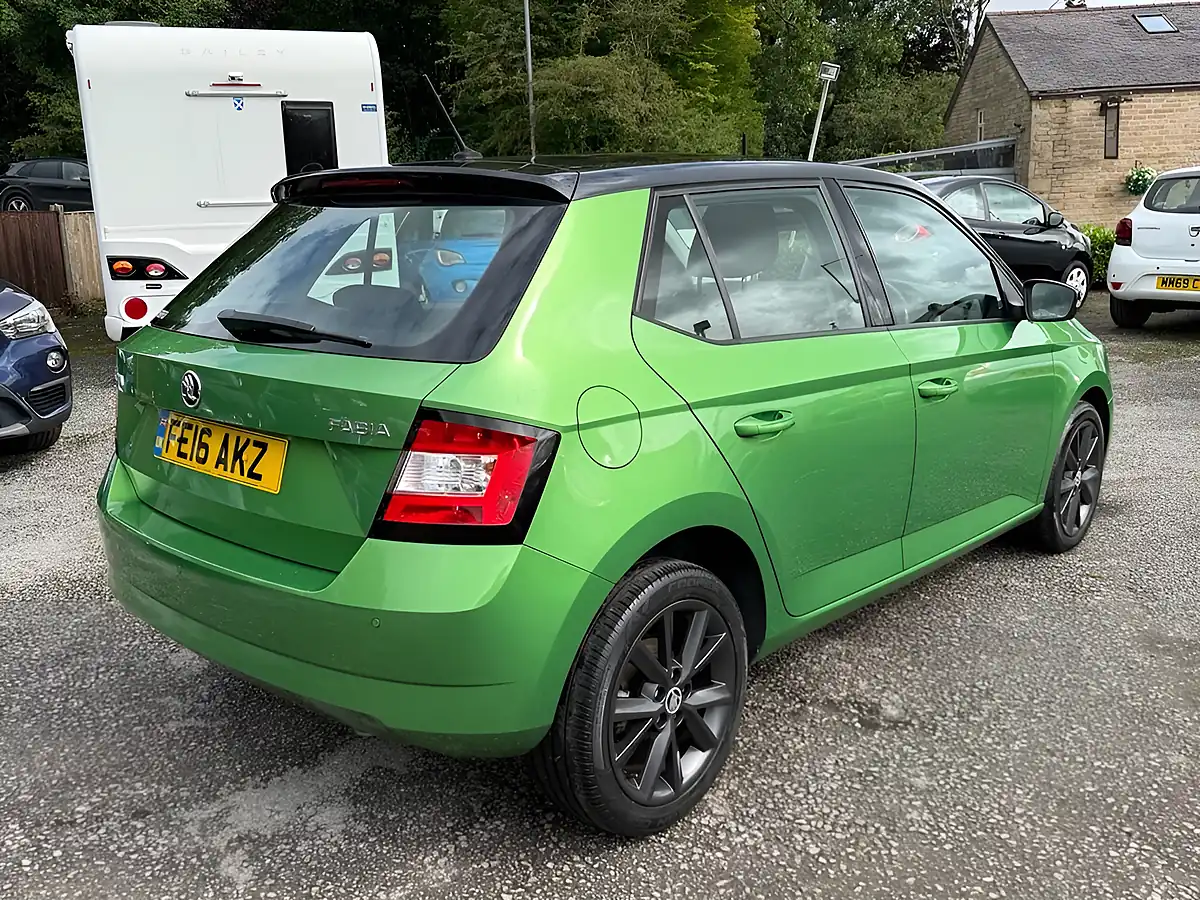 Used 2016 Skoda Fabia Colour Edition Green - Interior and Exterior details 6