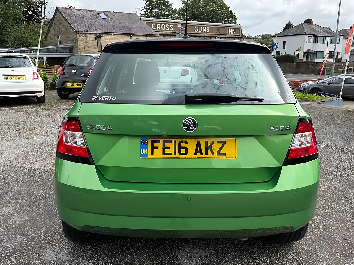 Used 2016 Skoda Fabia Colour Edition Green - Interior and Exterior details 7