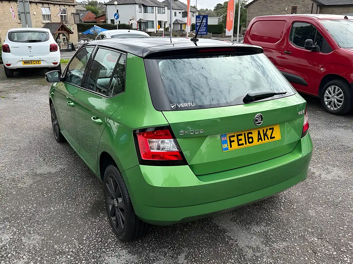 Used 2016 Skoda Fabia Colour Edition Green - Interior and Exterior details 8