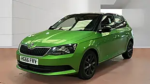 Used 2016 Skoda Fabia Colour Edition Green - Interior and Exterior details 2
