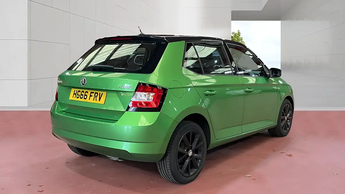 Used 2016 Skoda Fabia Colour Edition Green - Interior and Exterior details 3