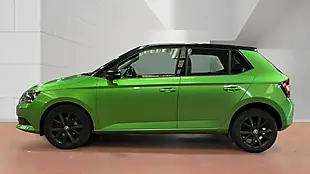 Used 2016 Skoda Fabia Colour Edition Green - Interior and Exterior details 4